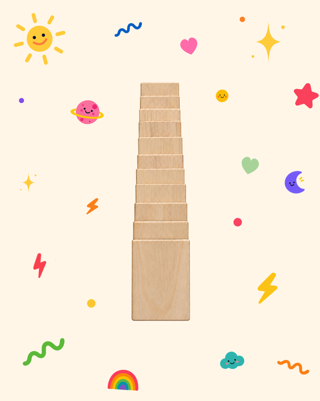Classic Natural Wooden Planks