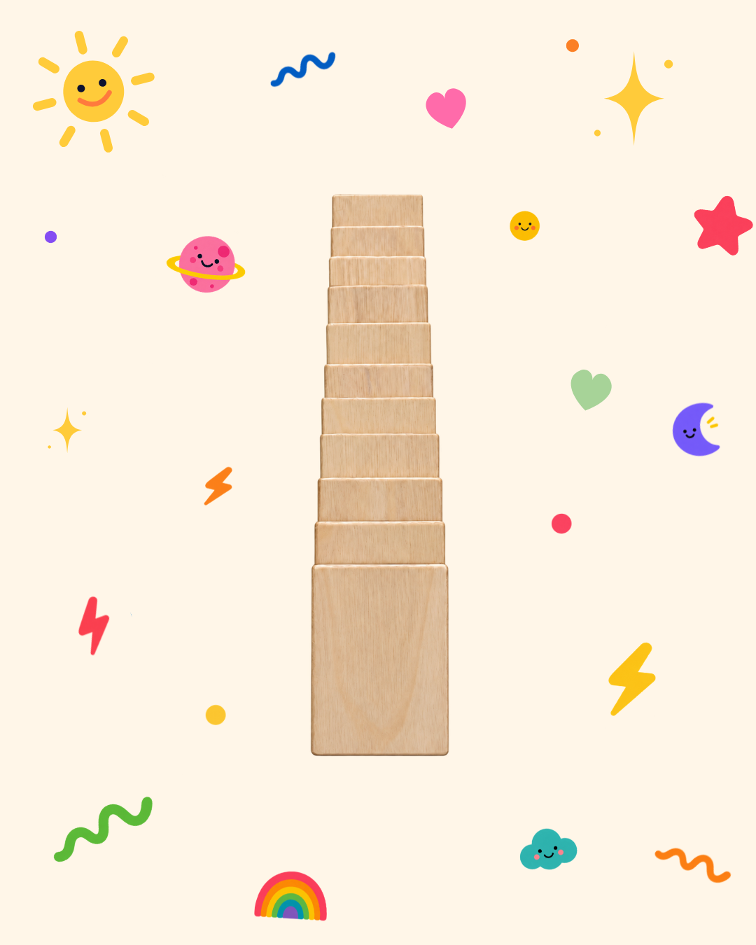 Classic Natural Wooden Planks