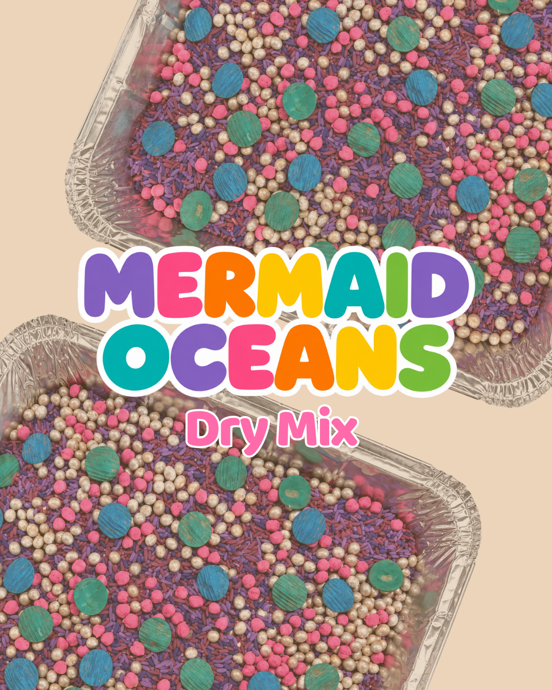 Mermaid Oceans Sensory Dry Mix