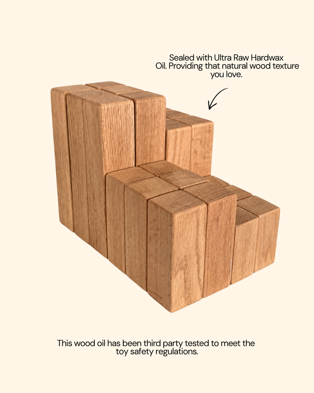 Natural 24 Piece Wooden Block Set
