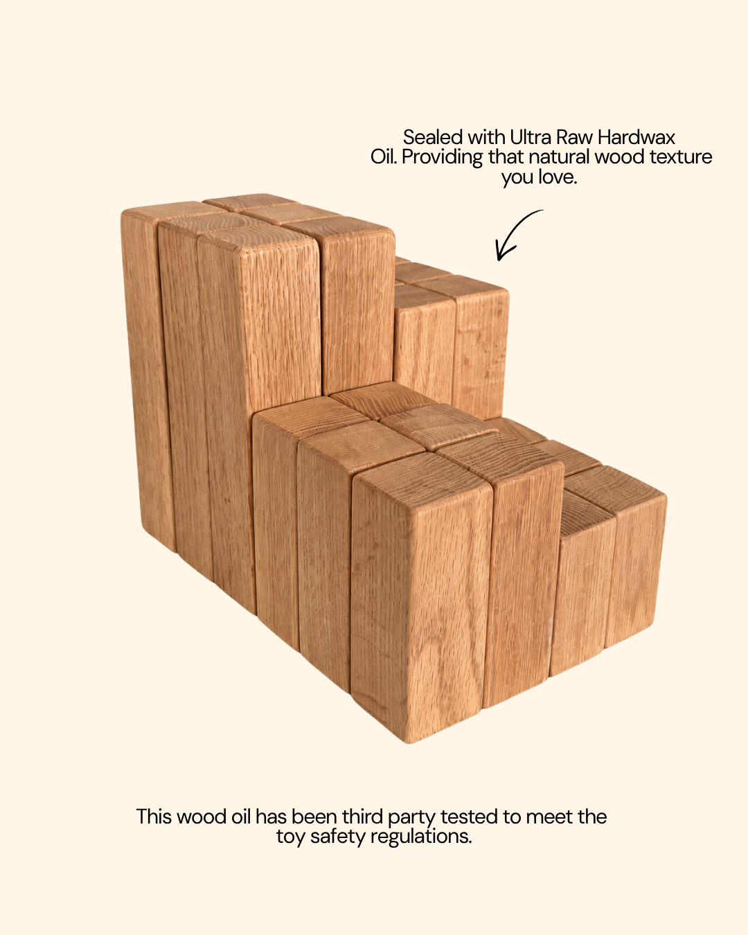 Natural 24 Piece Wooden Block Set