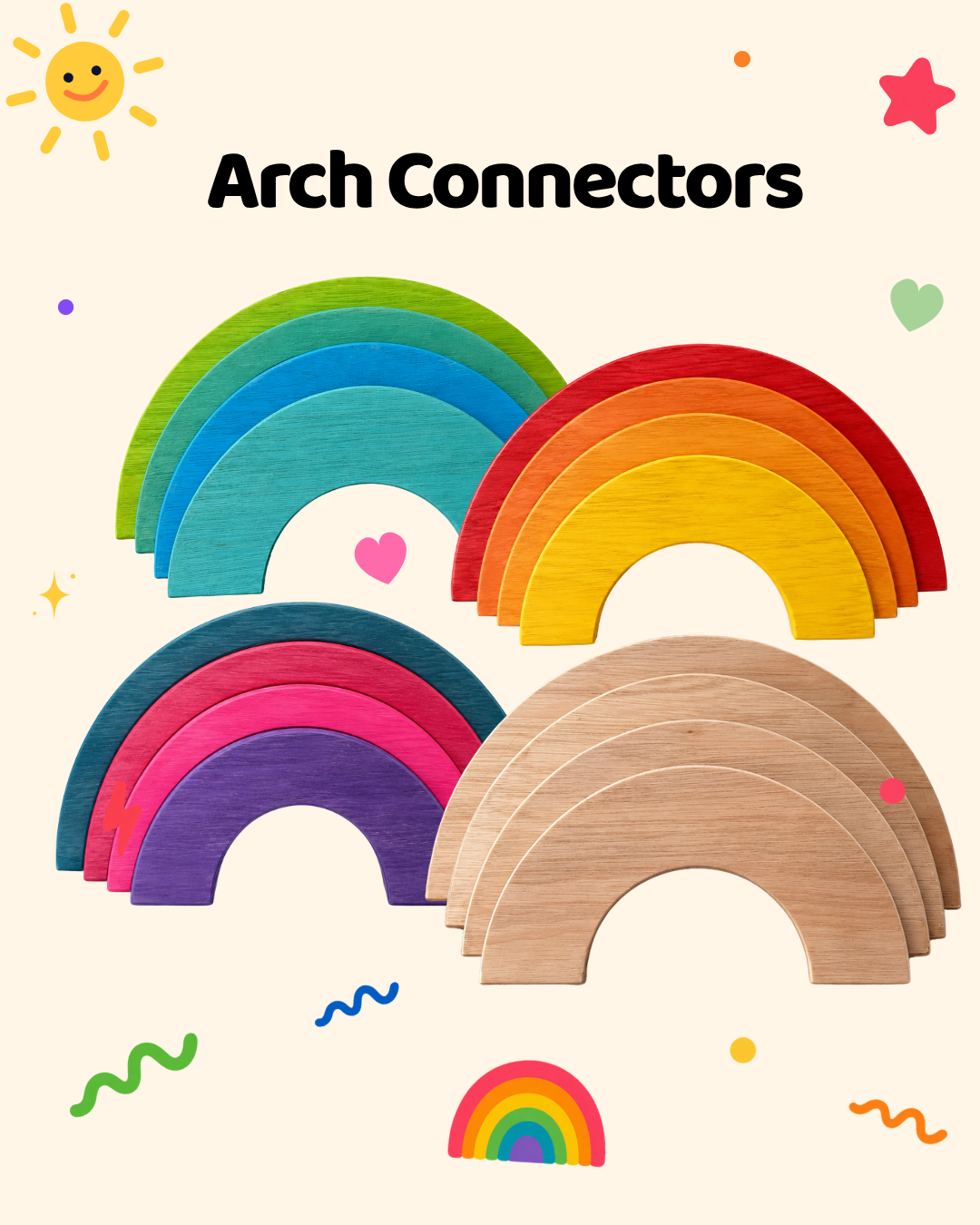 Wooden Arch Connectors