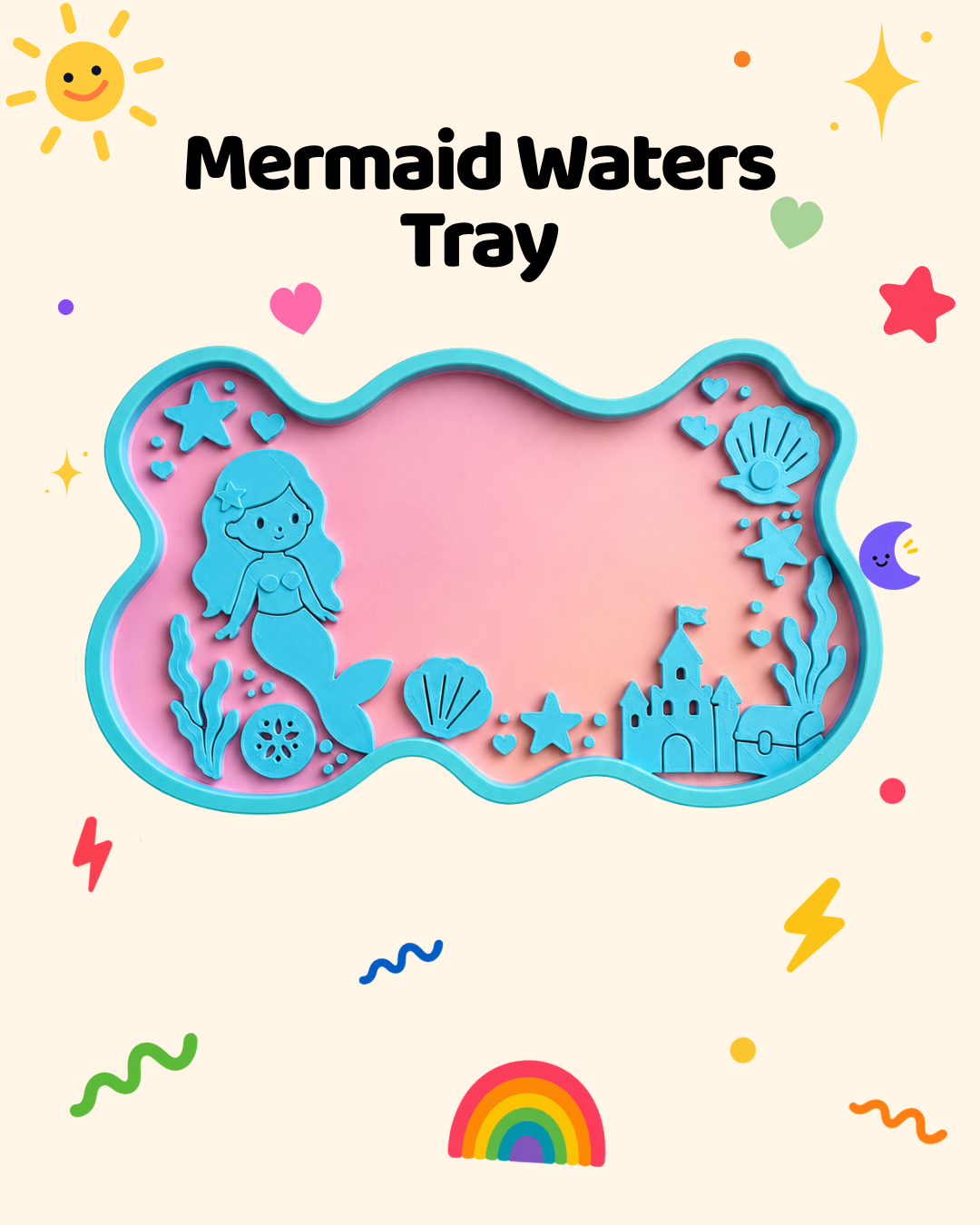 Mermaid Waters Tray