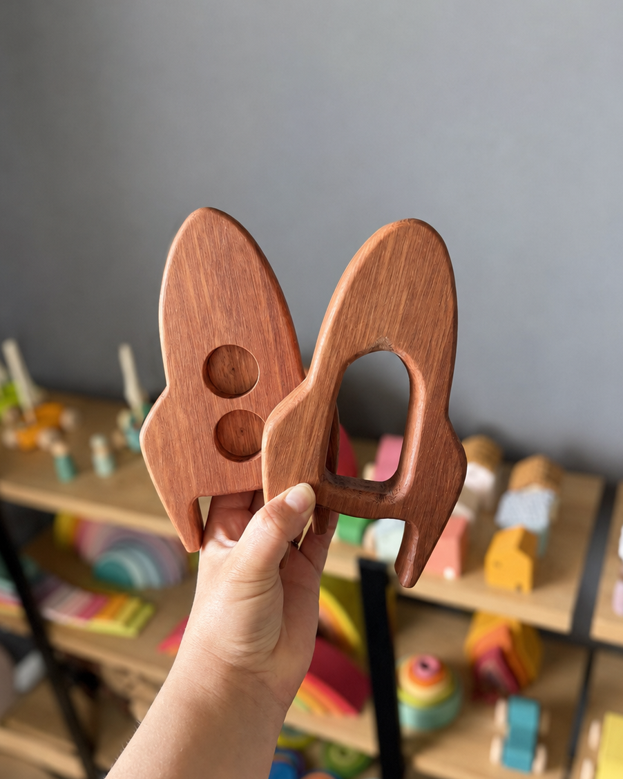 Jarrah Wooden Rocket